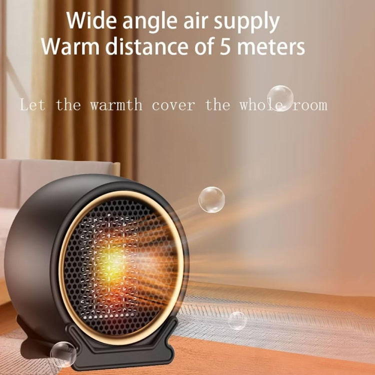 1800W Desktop High-power Two-speed Heater Household Fast Heating Heater, Spec: US Plug(Gray) - Electric Heaters by PMC TechLife | Online Shopping South Africa | PMC TechLife | Buy Now Pay Later Mobicred