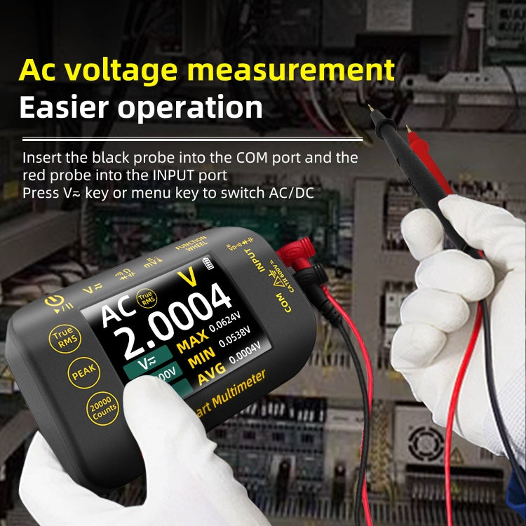 BSIDE S40 High Precision Digital Multimeter Portable Desktop Colorful Screen 20,000 Characters Multimeter - free shipping - PMC TechLife - Order now!