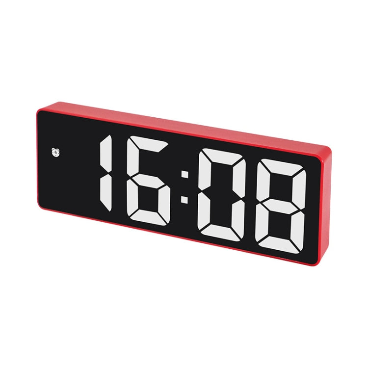 JX012 Multifunctional LED Electronic Clock Battery Plug-in Dual-purpose Bedside Alarm Clock(Red) - Alarm Clocks by PMc TechLife | Online Shopping South Africa | PMc TechLife | Buy Now Pay Later Mobicred