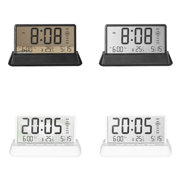 Multifunctional Temperature / Date Display Electronic Alarm Clock(Black Opaque) - Alarm Clocks by PMc TechLife | Online Shopping South Africa | PMc TechLife | Buy Now Pay Later Mobicred