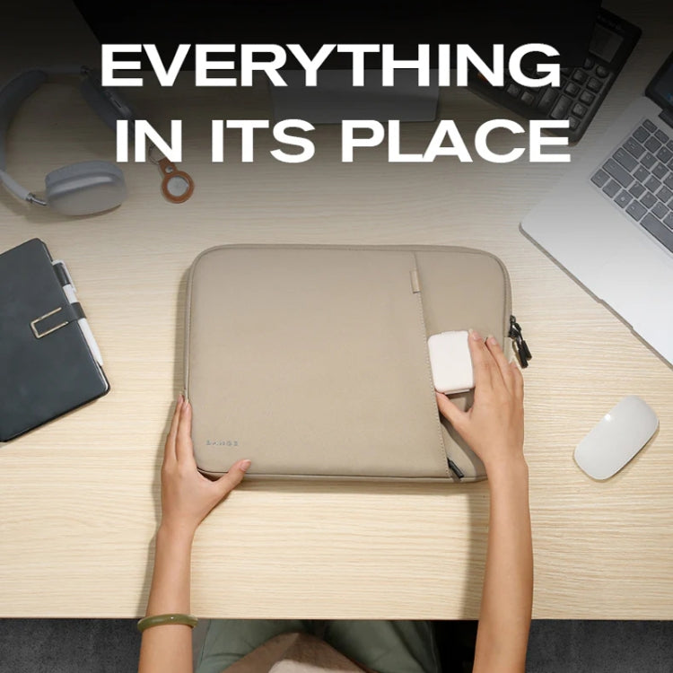 BANGE BG-6801 Laptop Bag Digital Inner Organiser, Color: Khaki Small - free shipping - PMC TechLife - Order now!