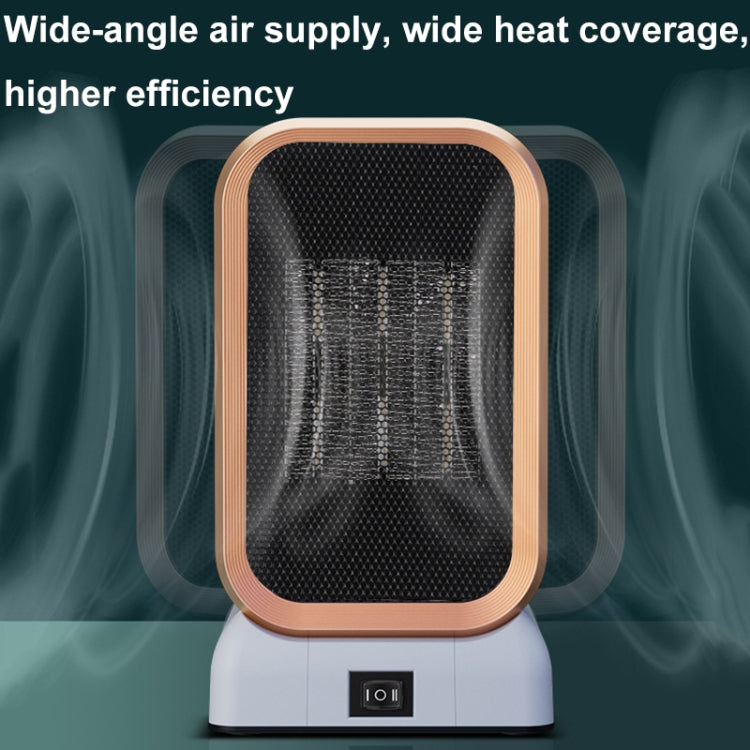 1000W High-power Household Heater Small Desktop Ceramic PTC Heating Heater, Spec: EU Plug(Black) - free shipping - PMC TechLife - Order now!