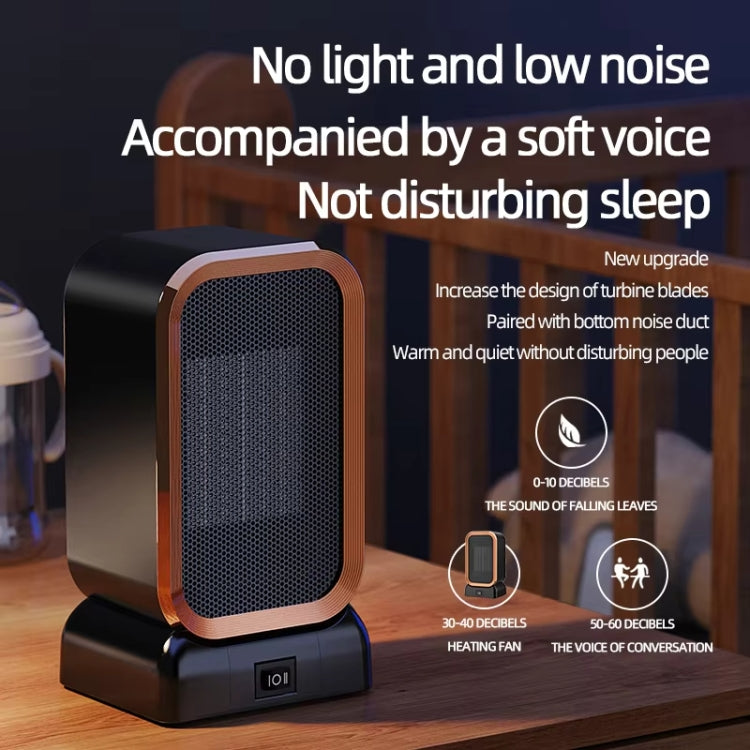 1000W High-power Household Heater Small Desktop Ceramic PTC Heating Heater, Spec: US Plug(White) - Electric Heaters by PMC TechLife | Online Shopping South Africa | PMC TechLife | Buy Now Pay Later Mobicred