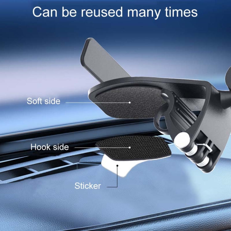 Car Dashboard Multifunctional Rotating And Folding Cell Phone Navigation Holder(Black) - Universal Car Holders by PMC TechLife | Online Shopping South Africa | PMC TechLife | Buy Now Pay Later Mobicred