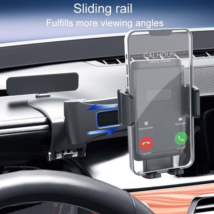 Car Dashboard Multifunctional Rotating And Folding Cell Phone Navigation Holder(Black) - Universal Car Holders by PMC TechLife | Online Shopping South Africa | PMC TechLife | Buy Now Pay Later Mobicred