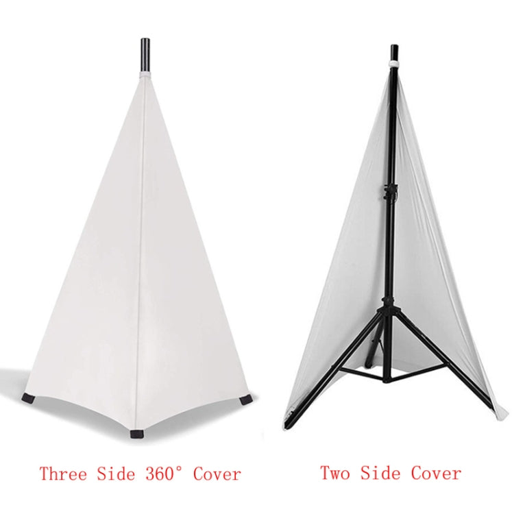 Stage Light-blocking Adjustable Speaker Stand Cover, Specifications: Two-sided(Black) - free shipping - PMc TechLife - Order now!