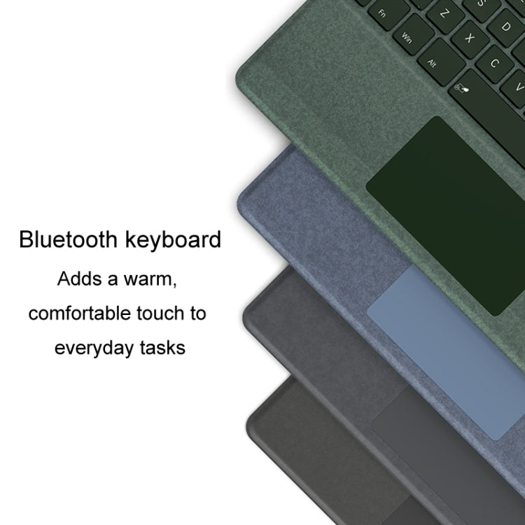For Microsoft Surface Pro 8 / 9 / X Bluetooth Keyboard Magnetic Tablet Wireless Touch Backlit Keyboard With Pen Slot(Gray) - Others Keyboard by PMC TechLife | Online Shopping South Africa | PMC TechLife | Buy Now Pay Later Mobicred