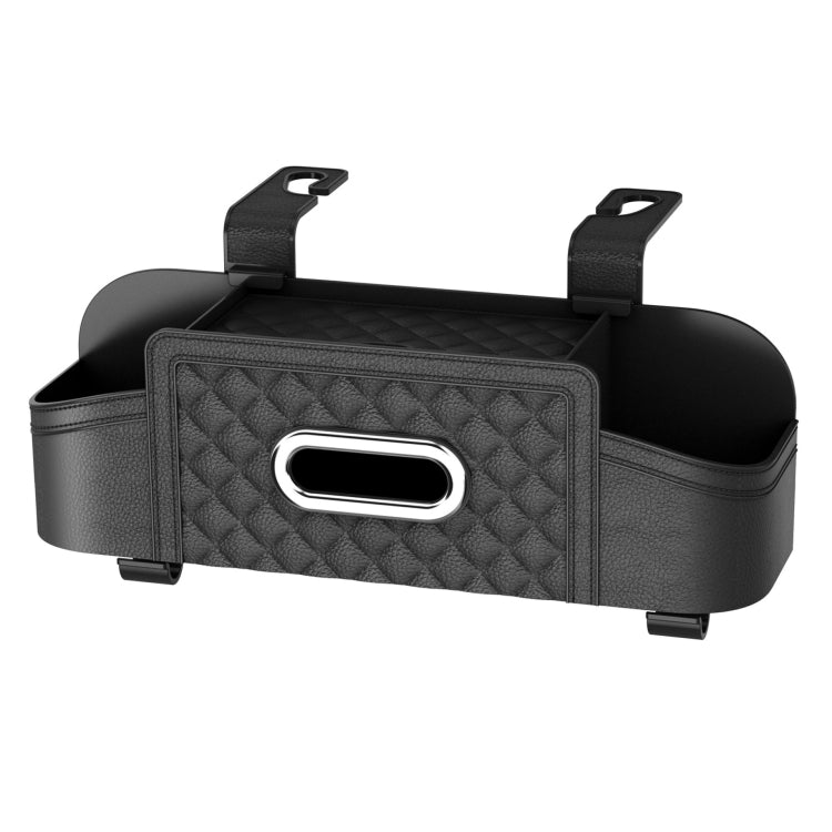 Multifunctional Car Seat Back Tissue Storage Box Hanging Bag(Black) - Stowing Tidying by PMC TechLife | Online Shopping South Africa | PMC TechLife | Buy Now Pay Later Mobicred
