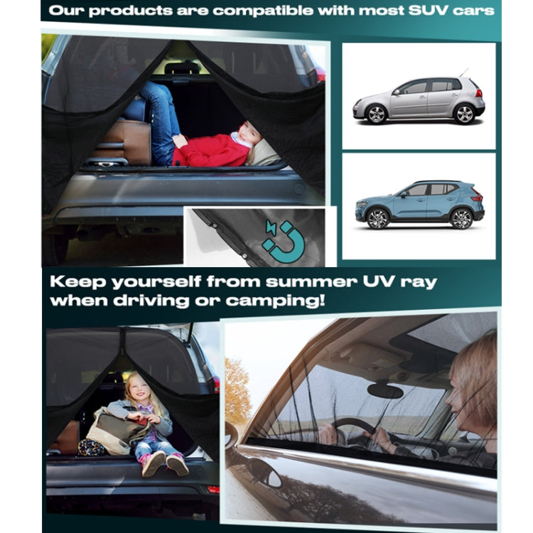 Car Rear Trunk Ventilation Shade Anti-mosquito Screen Cover, Size: M(Set) - Window Foils & Solar Protection by PMC TechLife | Online Shopping South Africa | PMC TechLife | Buy Now Pay Later Mobicred