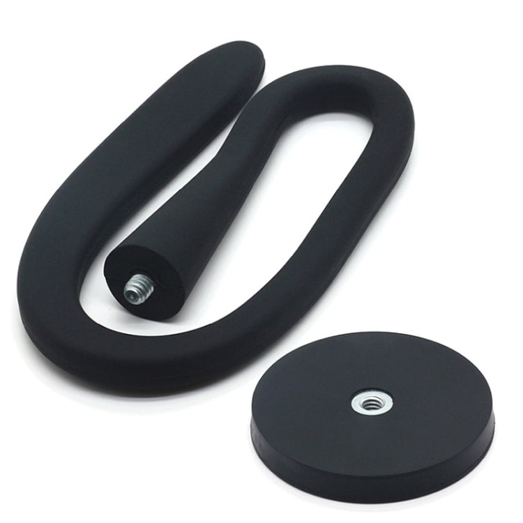Universal Flexible Magnetic Washing Machine Door Stopper Front Load Washer Door Prop 43mm Black - free shipping - PMC TechLife - Order now!