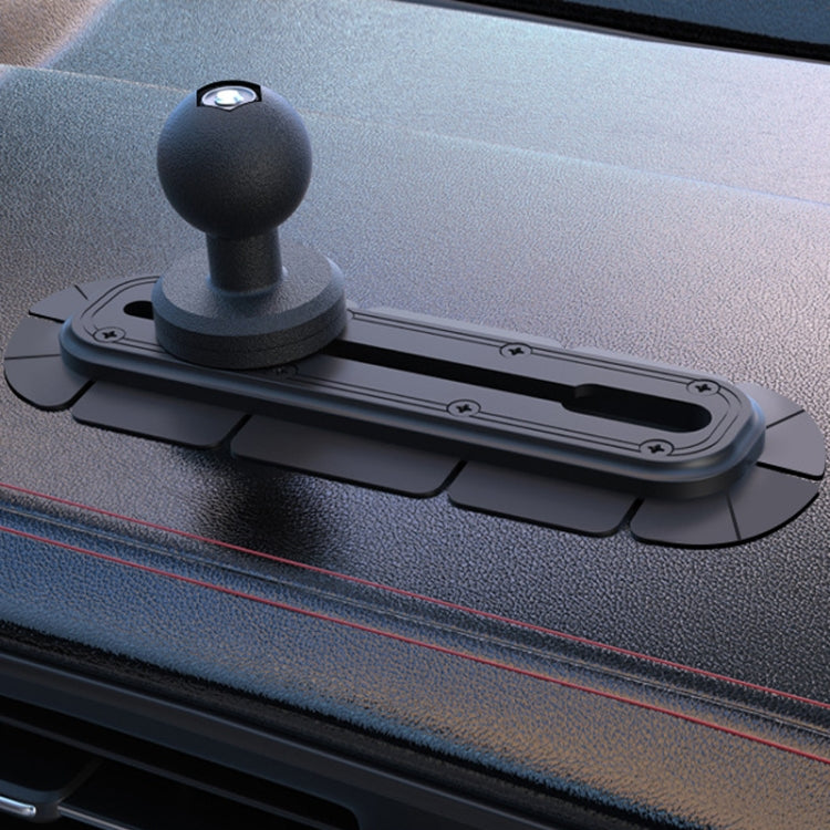 SUV Car Modified Central Control Bracket Base Slider, Specifications: Paste Rail Base - Universal Car Holders by PMC TechLife | Online Shopping South Africa | PMC TechLife | Buy Now Pay Later Mobicred