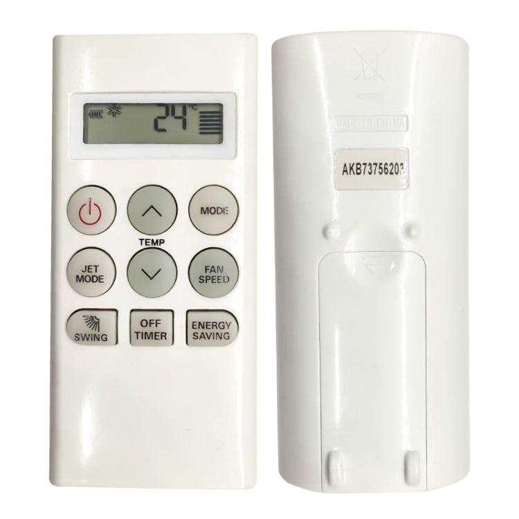 For LG Air Conditioner AKB7356203 / AKB73756204 Remote Control English Version Replacement Parts - Air-Conditioner by PMc TechLife | Online Shopping South Africa | PMc TechLife | Buy Now Pay Later Mobicred