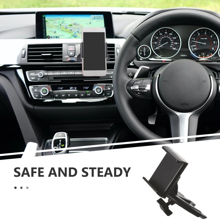 Car CD Slot Phone And Tablet Holder Mount GPS Navigator Stand 10 Inch - Universal Car Holders by PMC TechLife | Online Shopping South Africa | PMC TechLife | Buy Now Pay Later Mobicred