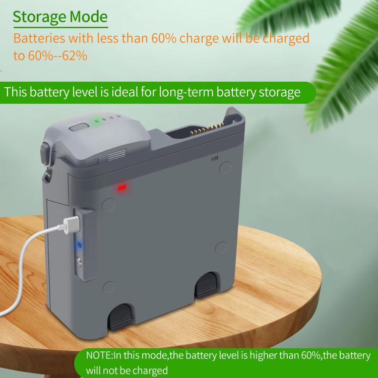 For DJI Air 3S /Air 3 YX Two-Way Charger Battery Manager(Light Gray) - free shipping - PMC TechLife - Order now!