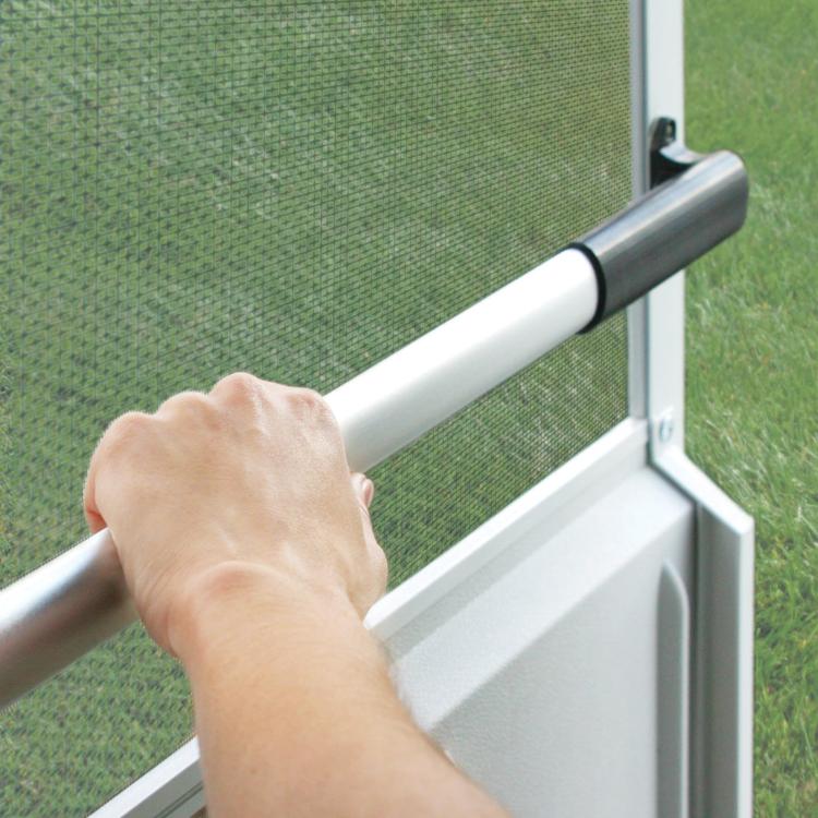 RV Screen Three-section Split Telescopic Rod L-shaped Replacement Handle, Specifications: Right Hand - Door Handles by PMC TechLife | Online Shopping South Africa | PMC TechLife | Buy Now Pay Later Mobicred