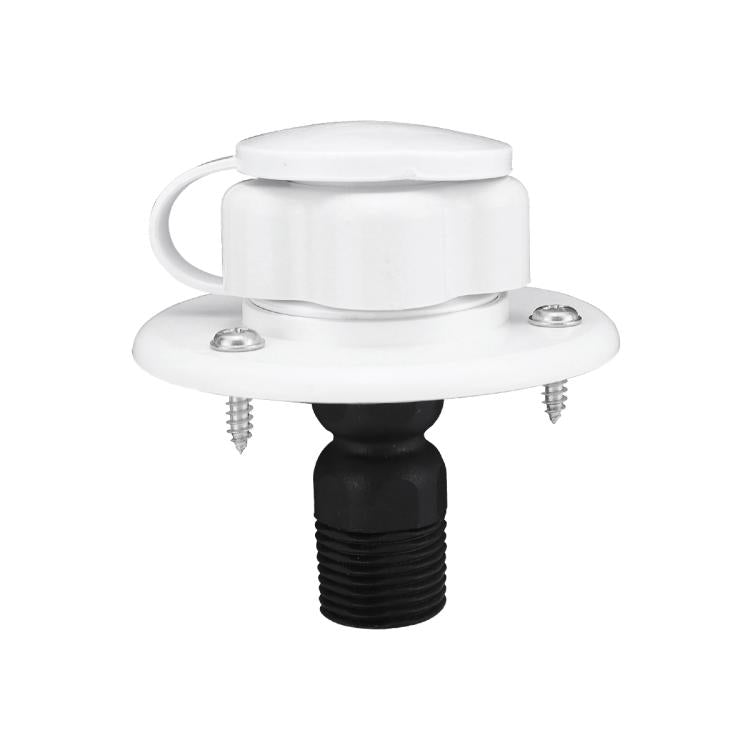 RV Ship Flange Threaded Leak-proof Water Inlet Connector Check Valve, Specifications: White 3 - Marine Accessories & Parts by PMC TechLife | Online Shopping South Africa | PMC TechLife | Buy Now Pay Later Mobicred