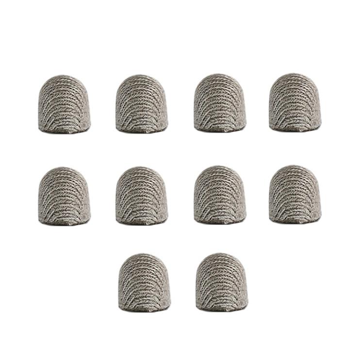 10pcs Silver Fibre Nano Conductive Light Fabric Tip High Sensitivity Capacitive Pen Tip, Spec: 10.0mm - free shipping - PMc TechLife - Order now!