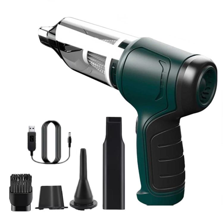 Car Small Wireless Handheld Vacuum Cleaner(Standard Green) - Vacuum Cleaner by PMC TechLife | Online Shopping South Africa | PMC TechLife | Buy Now Pay Later Mobicred