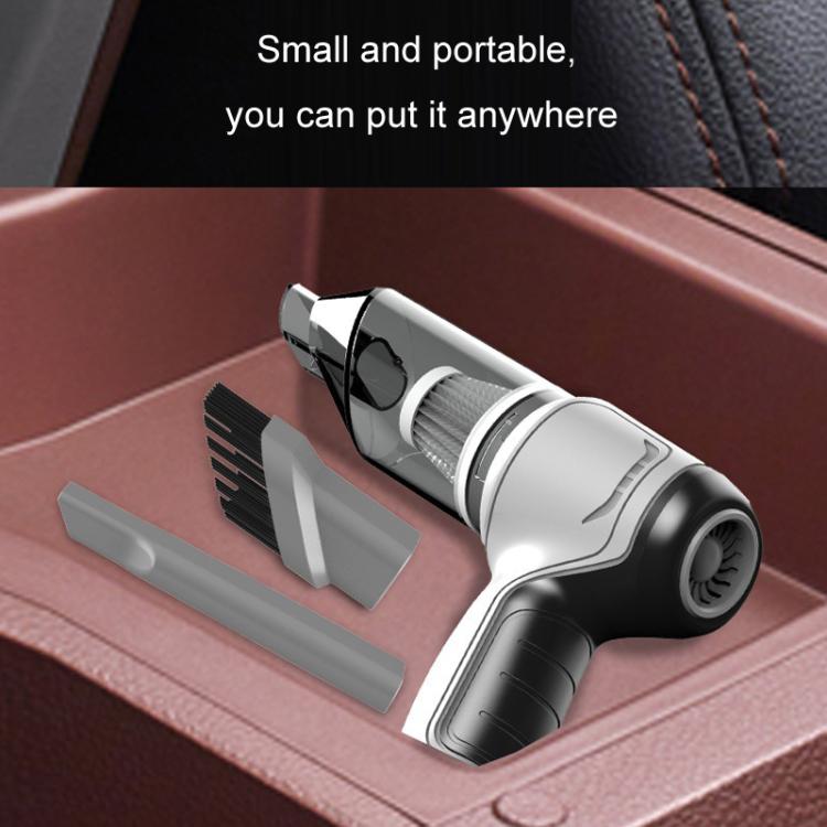 Car Small Wireless Handheld Vacuum Cleaner(Standard Gray) - Vacuum Cleaner by PMC TechLife | Online Shopping South Africa | PMC TechLife | Buy Now Pay Later Mobicred