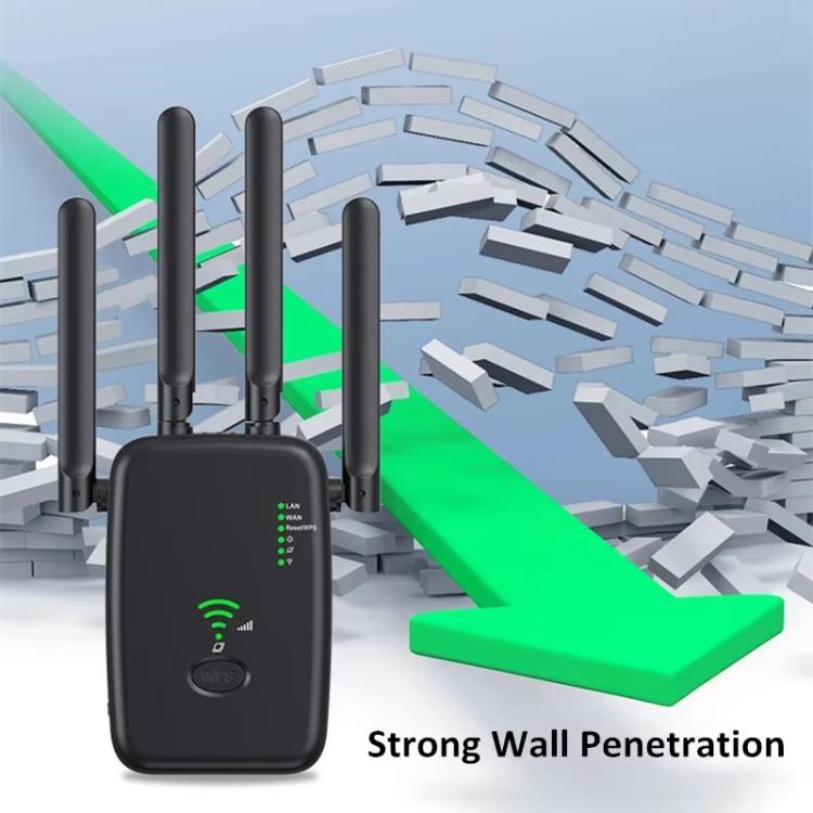 Urant U11 300Mbps 2.4G Wireless Repeater WiFi Signal Amplifier Support WPS Quick Setting UK Plug White - Broadband Amplifiers by Urant | Online Shopping South Africa | PMC TechLife | Buy Now Pay Later Mobicred