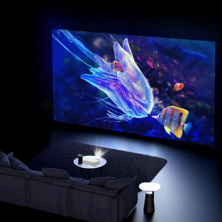 Z01 1080P 5G Bluetooth Projector Android 9.0 System Supports Mirroring Screen US Plug - LED Projector by PMC TechLife | Online Shopping South Africa | PMC TechLife | Buy Now Pay Later Mobicred