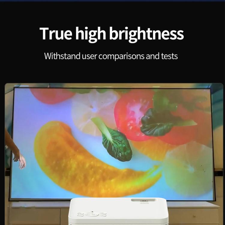 Z01 1080P 5G Bluetooth Projector Android 9.0 System Supports Mirroring Screen EU Plug - LED Projector by PMC TechLife | Online Shopping South Africa | PMC TechLife | Buy Now Pay Later Mobicred