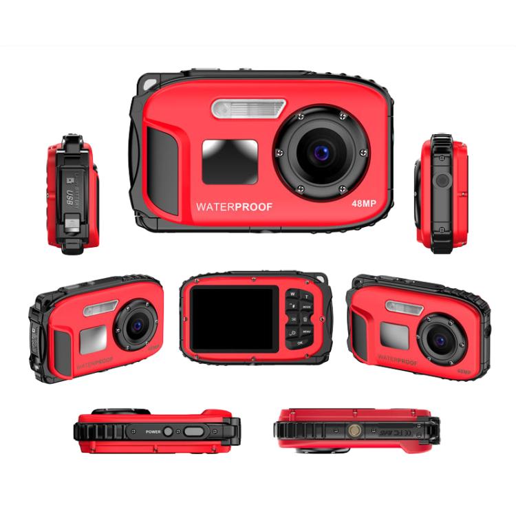 IP68 5m Waterproof Sports Digital Camera Kids Student DV Camera(Yellow) - Video Cameras by PMC TechLife | Online Shopping South Africa | PMC TechLife | Buy Now Pay Later Mobicred
