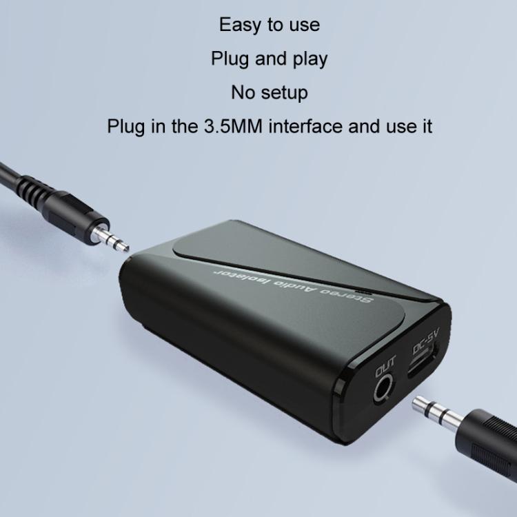 Bluetooth 5.4 Audio Common Ground Isolator Receiver Anti-interference Noise Reducer - Live Sound Effects Processors by PMC TechLife | Online Shopping South Africa | PMC TechLife | Buy Now Pay Later Mobicred