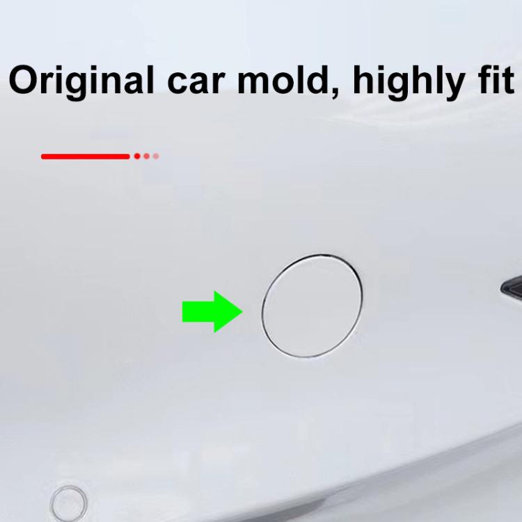 For Tesla Model 3 Front Trailer Hook Protective Cover Replacement Parts Front Towing Hole Cover(Blue) - Towing Bars by PMC TechLife | Online Shopping South Africa | PMC TechLife | Buy Now Pay Later Mobicred