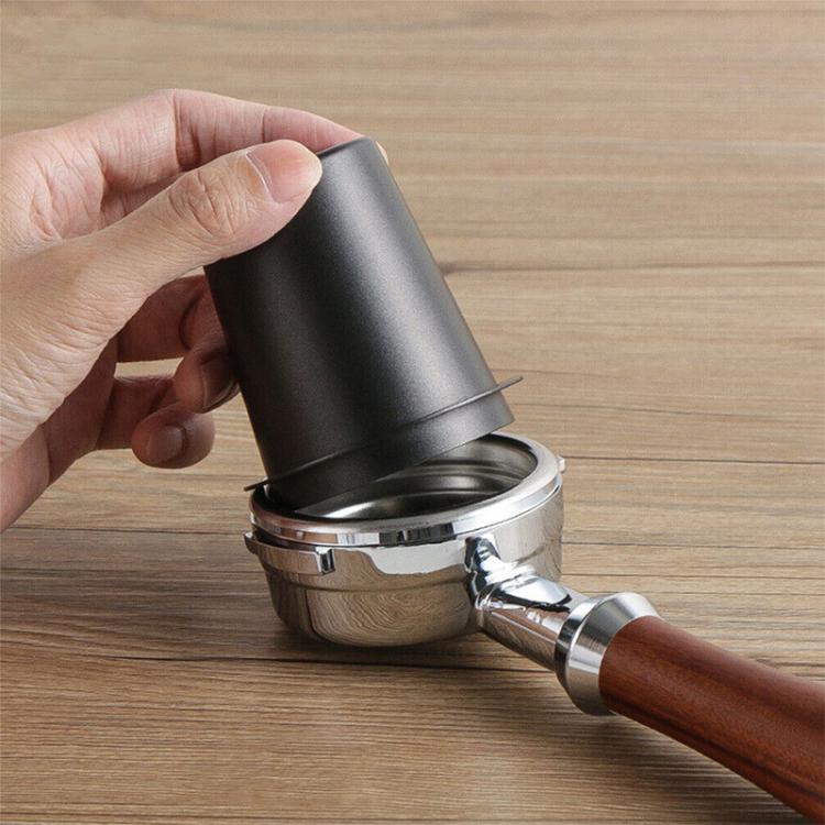 Thickened Coffee Catchers Espresso Machine Handle Catch Tool, Style: 53mm Stainless Steel Mirror - free shipping - PMC TechLife - Order now!