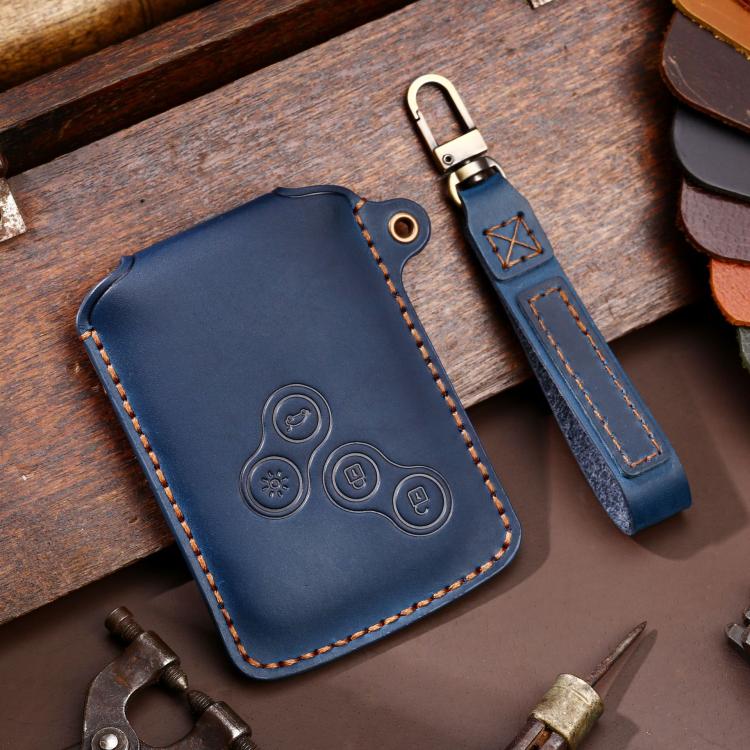 Hallmo For Renault Car Key Protective Cover Key Storage Bag, Color: C185 Blue - free shipping - PMc TechLife - Order now!