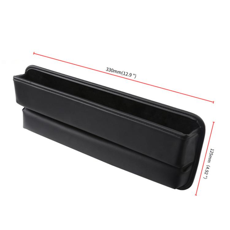 3311 2-in-1 Car Seat Gap Storage Box Gap Plug Strip Car Supplies(Black) - Stowing Tidying by PMc TechLife | Online Shopping South Africa | PMc TechLife | Buy Now Pay Later Mobicred
