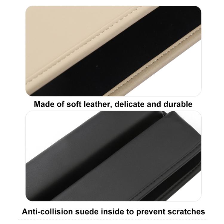 3311 2-in-1 Car Seat Gap Storage Box Gap Plug Strip Car Supplies(Black) - Stowing Tidying by PMc TechLife | Online Shopping South Africa | PMc TechLife | Buy Now Pay Later Mobicred