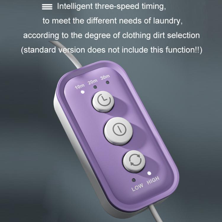 Mini Portable Underwear Socks Turbine Washing Machine, Color: Purple Three-speed Timing - Washing Machines & Accessories by PMC TechLife | Online Shopping South Africa | PMC TechLife | Buy Now Pay Later Mobicred