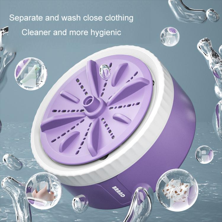 Mini Portable Underwear Socks Turbine Washing Machine, Color: Purple Standard - Washing Machines & Accessories by PMC TechLife | Online Shopping South Africa | PMC TechLife | Buy Now Pay Later Mobicred