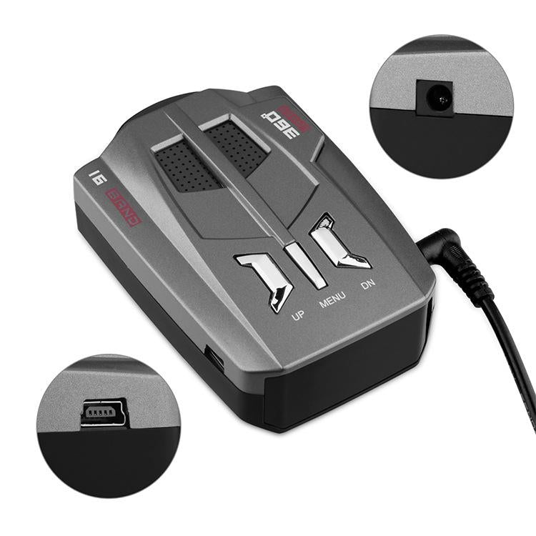 Car Mobile Radar Speed Detector Car Electronic Dog, Support English / Russian - Radar Detectors by PMC TechLife | Online Shopping South Africa | PMC TechLife | Buy Now Pay Later Mobicred