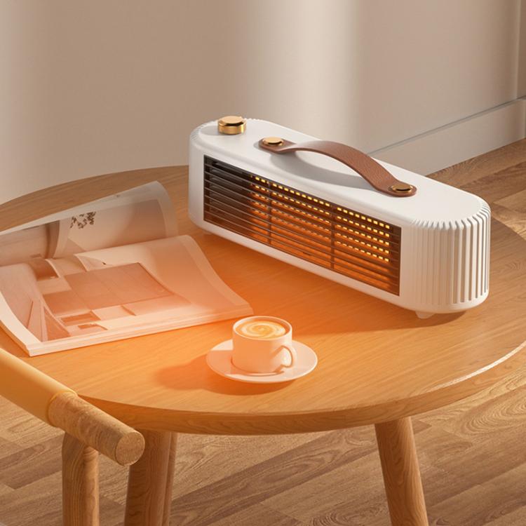 FS007 800W Home Desktop Heater Large Area PTC Heating Device, Spec: US Plug(White) - Electric Heaters by PMC TechLife | Online Shopping South Africa | PMC TechLife | Buy Now Pay Later Mobicred