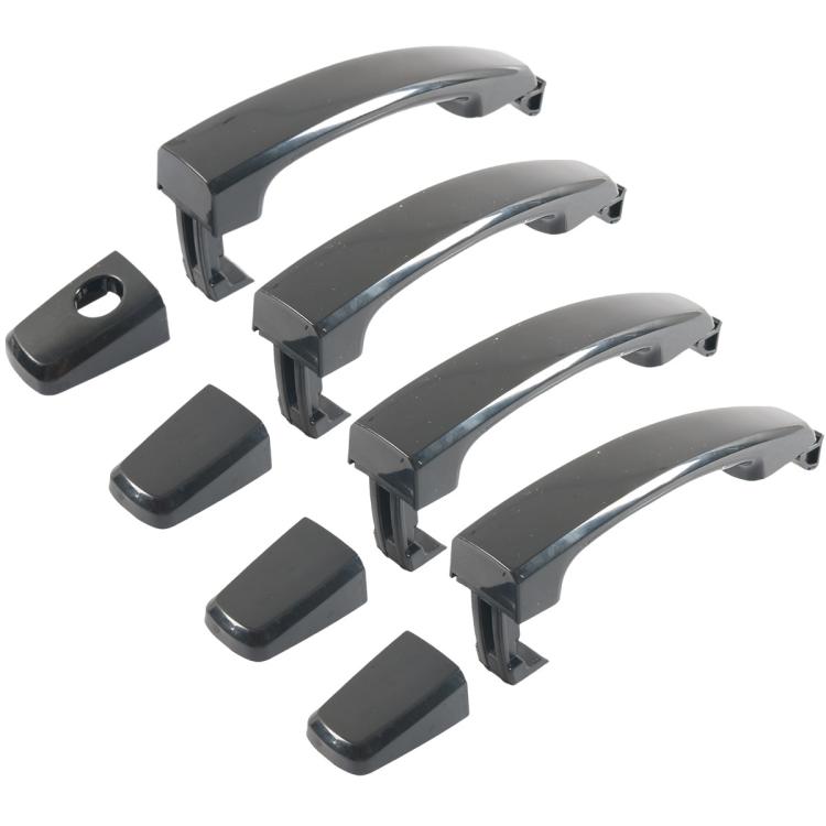 Car Door Outer Handle Accessories For Chevrolet Aveo, Model: Black 4pcs /Set - Door Handles by PMc TechLife | Online Shopping South Africa | PMc TechLife | Buy Now Pay Later Mobicred