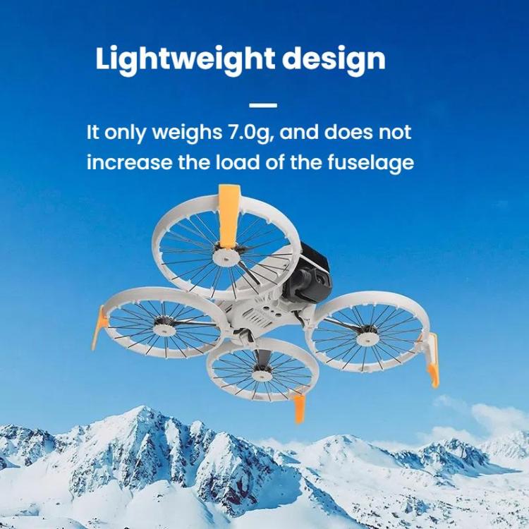 For DJI Flip CQT 4 In 1 Drone Folding Booster Stand Scratch and Wear Resistant Landing Protective Bracket(Gray) - free shipping - PMC TechLife - Order now!