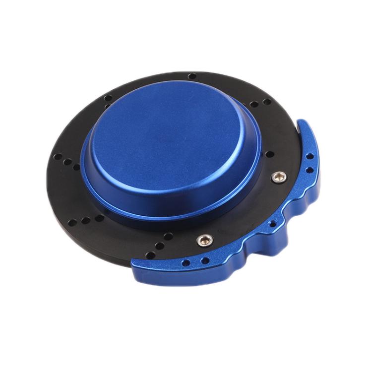 Car All-Aluminum Brake Disc Ashtray, Size: Non-rotating(Blue Black Edge) - Ashtrays by PMc TechLife | Online Shopping South Africa | PMc TechLife | Buy Now Pay Later Mobicred