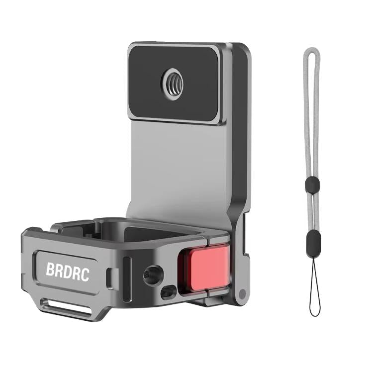 For DJI OSMO Pocket 3 BRDRC PO3005 Multi-functional Magnetic Base Expansion Back Clip Holder Adapter Bezel Accessory(Tarnish) - free shipping - PMC TechLife - Order now!