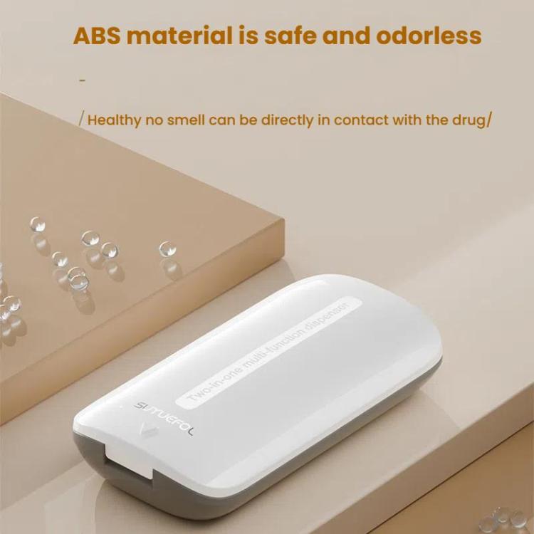Lightweight Pill Cutter Box Portable Tablet Cutting Dispensing Pill Box(Matcha Green) - free shipping - PMC TechLife - Order now!