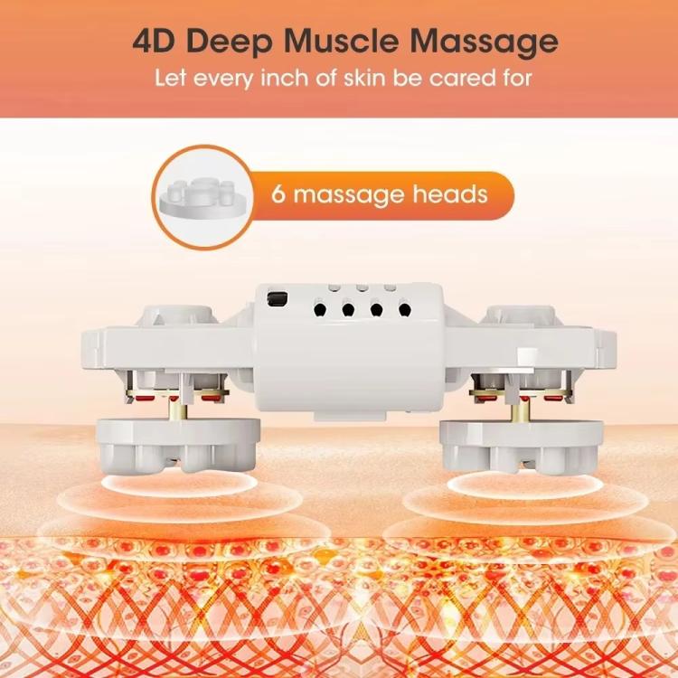 Z5 Dual-frequency Red Light Constant Temperature Hot Compress Foot Massager, Spec: US Plug(Light Green) - free shipping - PMC TechLife - Order now!