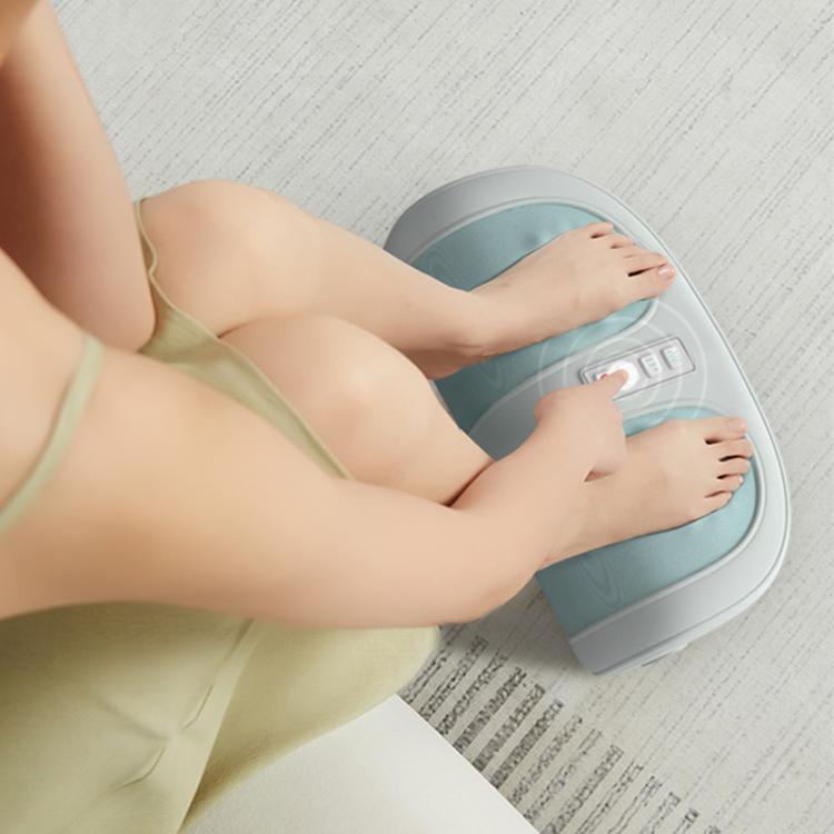 Z5 Dual-frequency Red Light Constant Temperature Hot Compress Foot Massager, Spec: UK Plug(Light Green) - free shipping - PMC TechLife - Order now!