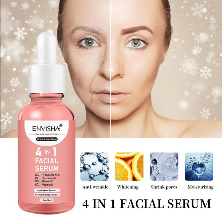 ENVISHA 30ml/ Bottle 4-in-1 Facial Serum Hydrating and Moisturizing Liquid Essence - free shipping - PMC TechLife - Order now!