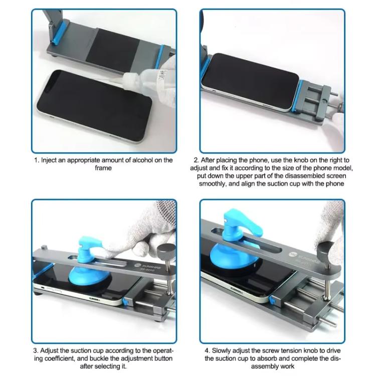 SUNSHINE SS-601G LCD Screen Separator Free Heating Mobile Phone Screen Quick Removal Clamping Fixture Repair Tool - free shipping - PMC TechLife - Order now!