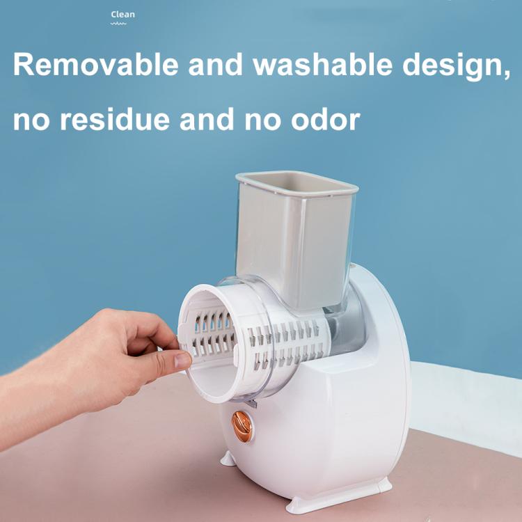 CY-661 3-in-1 Kitchen Multifunctional Roller Electric Vegetable Cutter, Spec: White Wireless Model - Cutter & Peeler by PMc TechLife | Online Shopping South Africa | PMc TechLife | Buy Now Pay Later Mobicred
