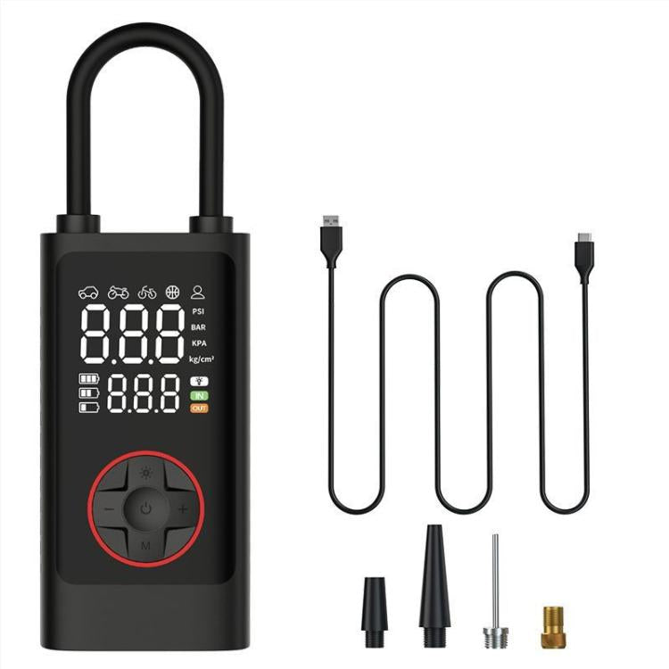 ATJ-004 Smart Wireless Digital Display Portable Car Tire Pump Multi-Function Inflator(Lithium Battery Model) - Inflatable Pump by PMc TechLife | Online Shopping South Africa | PMc TechLife | Buy Now Pay Later Mobicred