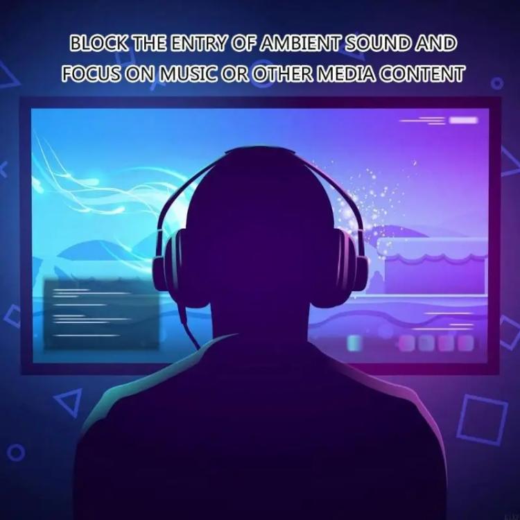 For Logitech G733 LIGHTSPEED Headset 1pair Ear Pads Sponge Soft Cushion, Color: Weaving Black Purple - free shipping - PMc TechLife - Order now!