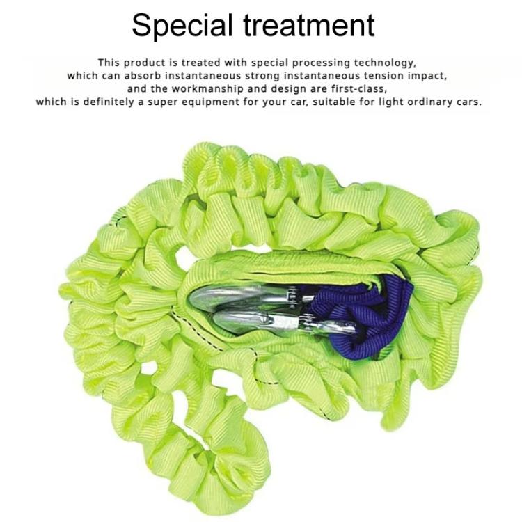 Emergency Elastic Retractable Double Layer Auto Elastic Car Tow Rope - Towing Bars by PMc TechLife | Online Shopping South Africa | PMc TechLife | Buy Now Pay Later Mobicred